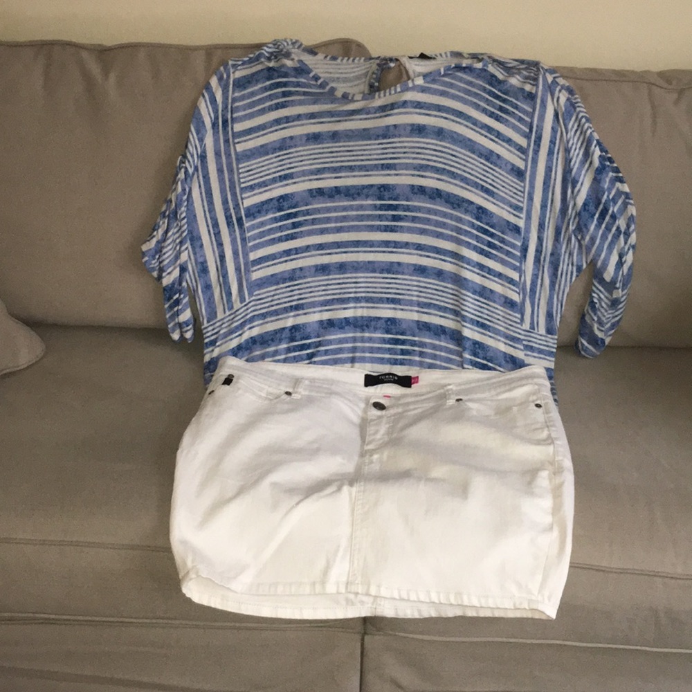 New directions tie neck blouse